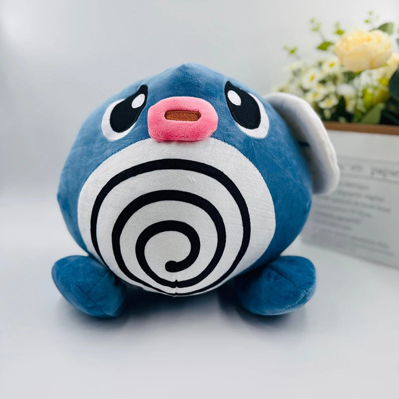 15/25cm Poliwag Pokemon Plush Toys Cartoon Poliwhirl Pokémon Plushie Ornament Kawaii Doll Stuffed Gift for Kid Birthday Xmas