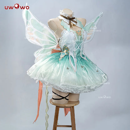 IN STOCK UWOWO Firefly Cosplay Game Honkai Star Rail Fanart Firefly Fairy Princess Cosplay Costume Halloween Costume
