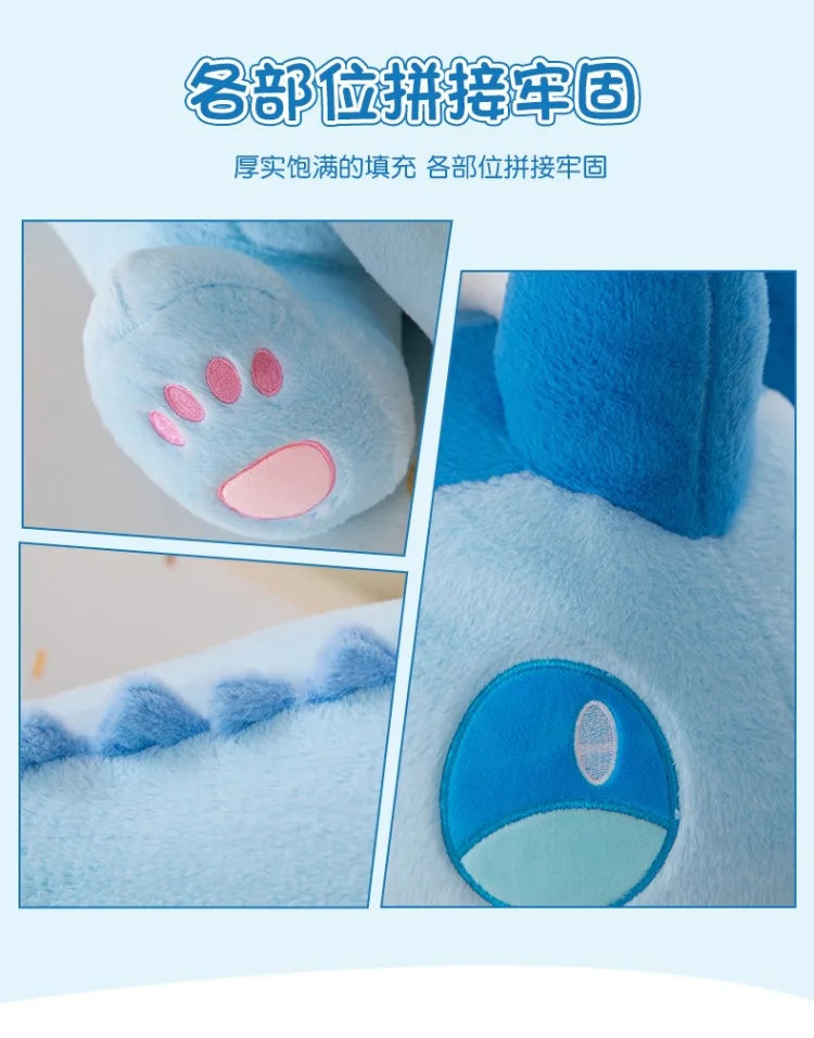 30-60CM Big Size Pokemon Plushies Vaporeon Kawaii Peluche Cartoon Anime Stuffed Animal Comfortable Soft Doll Children Toy Gift