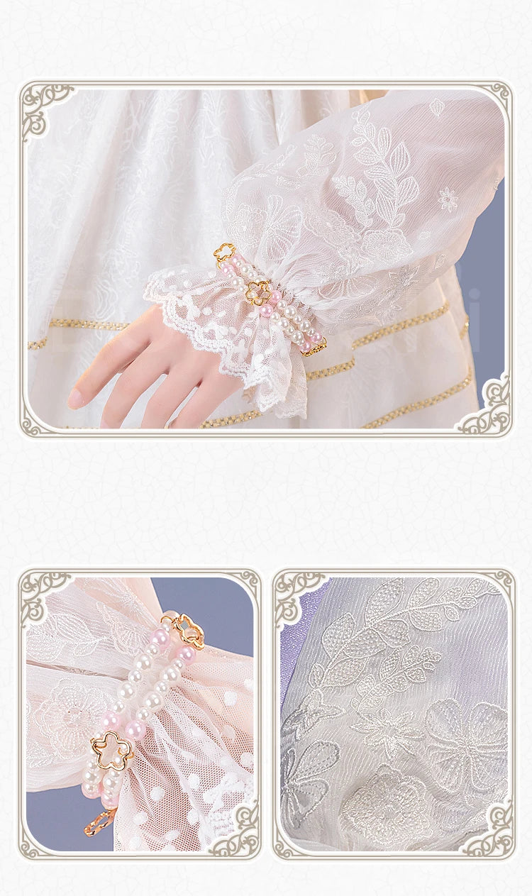 Mist Rose Xavier MC Cosplay Costume Love and Deepspace DokiDoki-R Protagonist Spring and Flowers Halloween