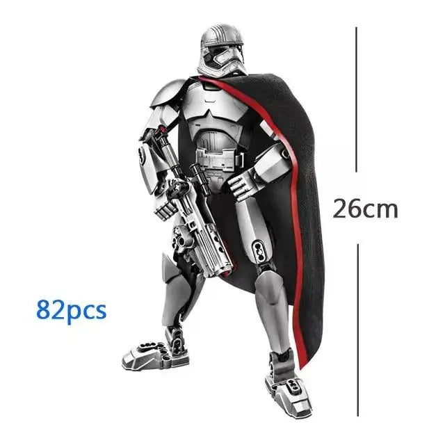 In Stock Stars Wars Action Figure General Robot Grievous With Lightsaber Hilt Combat Weapon Anime Figure Model Toy Kids Gifts