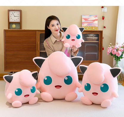 30/40/50CM Big Size Pokemon Jigglypuff Plush Kawaii Cartoon Anime Plushies Pillow Soft Doll Stuffed Plushies Children's Gifts