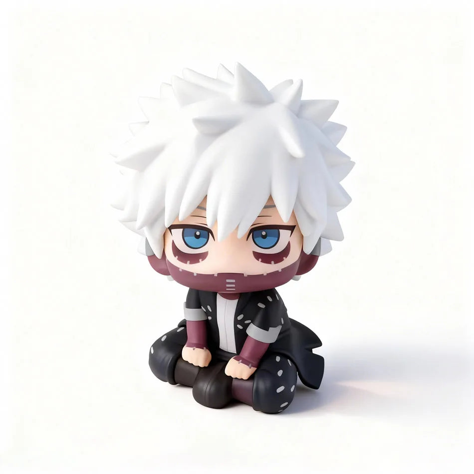 My Hero Academia Chibi PVC Figurines Tomura Shigaraki Izuku Midoriya Katsuki Bakugo Collectible Toy Model - no box D