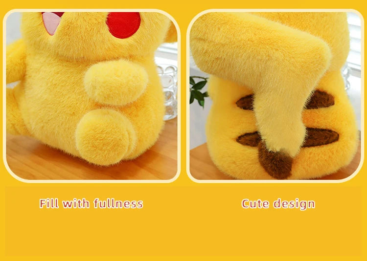 35/80cm Pokemon Plush Doll Pikachu Huge Rabbit Plush Pokémon Plushie  Anime Stuffed Toys Pikachued Soft Pillow Gift for Children