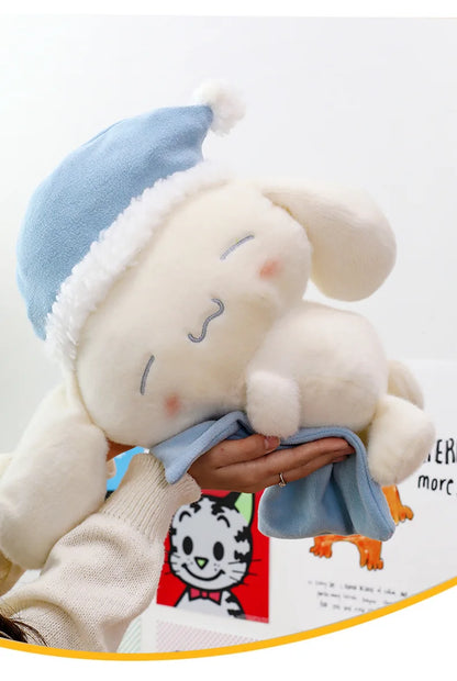 50CM Sanrio Sleeping Cartoon Anime Cinnamoroll Plushies Stuffed Animal Home Decoration Peluche Sleeping Pillow Holiday Gifts