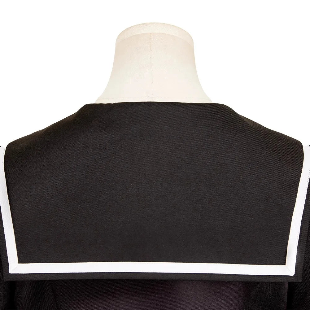 Darumi Amemiya Cosplay Costume Wig The Hundred Line Battle Uniform Headwear Last Defense Academy Halloween Women Girls Carnival