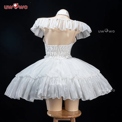 PRE SALE UWOWO Janus Cosplay Game Azurr Lanee Janus Oath Wedding Dress Bride Cosplay Costume Halloween Costume