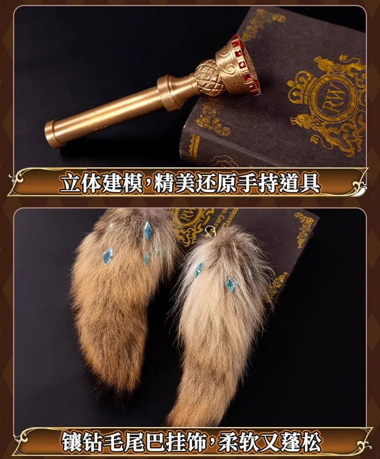 Identity V Prospector Cosplay Costume Norton Campbell Uniform Hat Gambler in The Spotlight Halloween for Women Men Carnival Prop