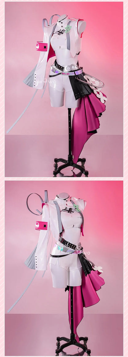 UWOWO Collab Series: V Singerr 2025 Racing Ver Cosplay Costume Summer Dress Halloween Costume