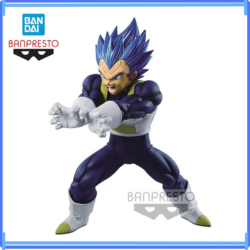 Bandai Original In Stock Banpresto Dragon Ball Z Maximatic 19Cm Vegeta Pvc Action Figure Model Boxed Toys Gifts Genuine