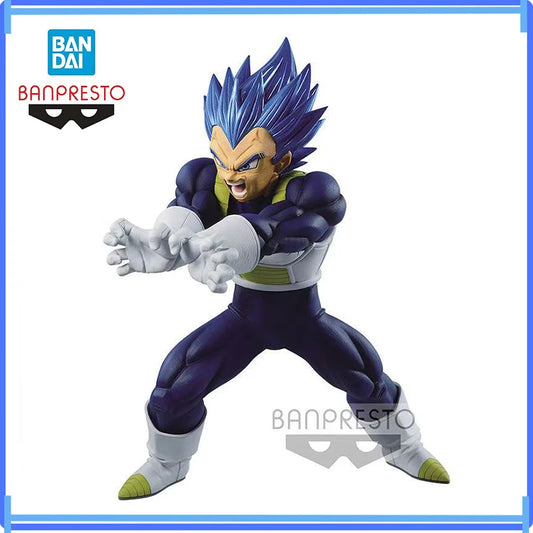 Bandai Original In Stock Banpresto Dragon Ball Z Maximatic 19Cm Vegeta Pvc Action Figure Model Boxed Toys Gifts Genuine
