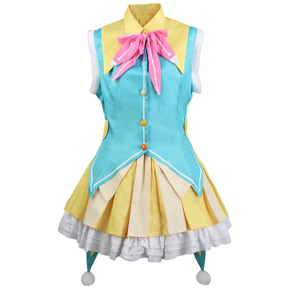 Project Sekai Kusanagi Nene Cosplay Costume Set Cotton Polyester