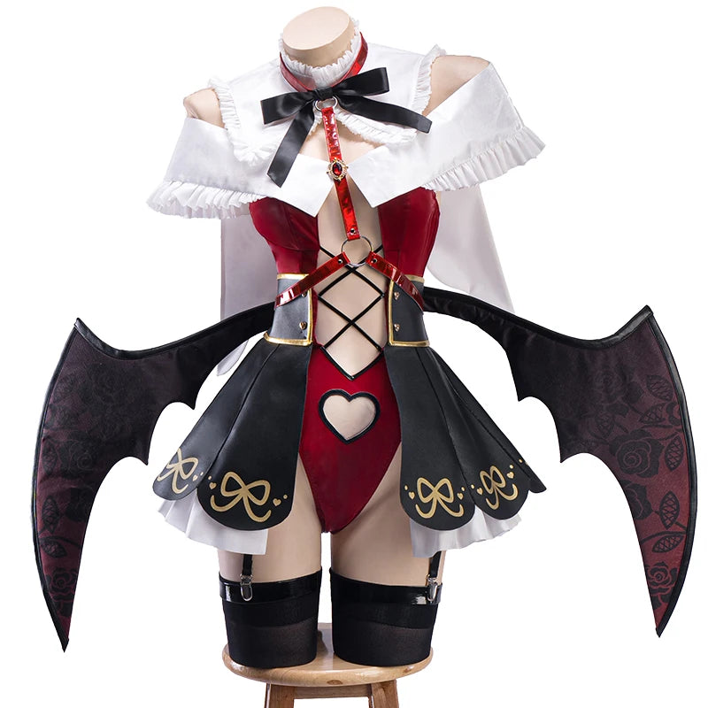 IN STOCK UWOWO Ame Cosplay Game Needyy Streamerr Overloadd Ame-Chan Magical Girl Fanart Cosplay Costume Halloween Costume