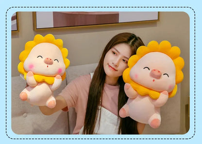 40-70cm Cute Pig Plush Toys Soft Stuffed Animal Pillow Kawaii Plushies Home Decoration Children Birthday Gift Doll for Kid Girl