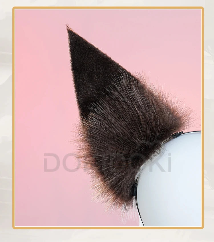 IN STOCK Jiaoqiu Tingyun Fugue Tail Ears Cosplay Props Game Honkai: Star Rail Cosplay DokiDoki Cute FoxEars Tail Foxian