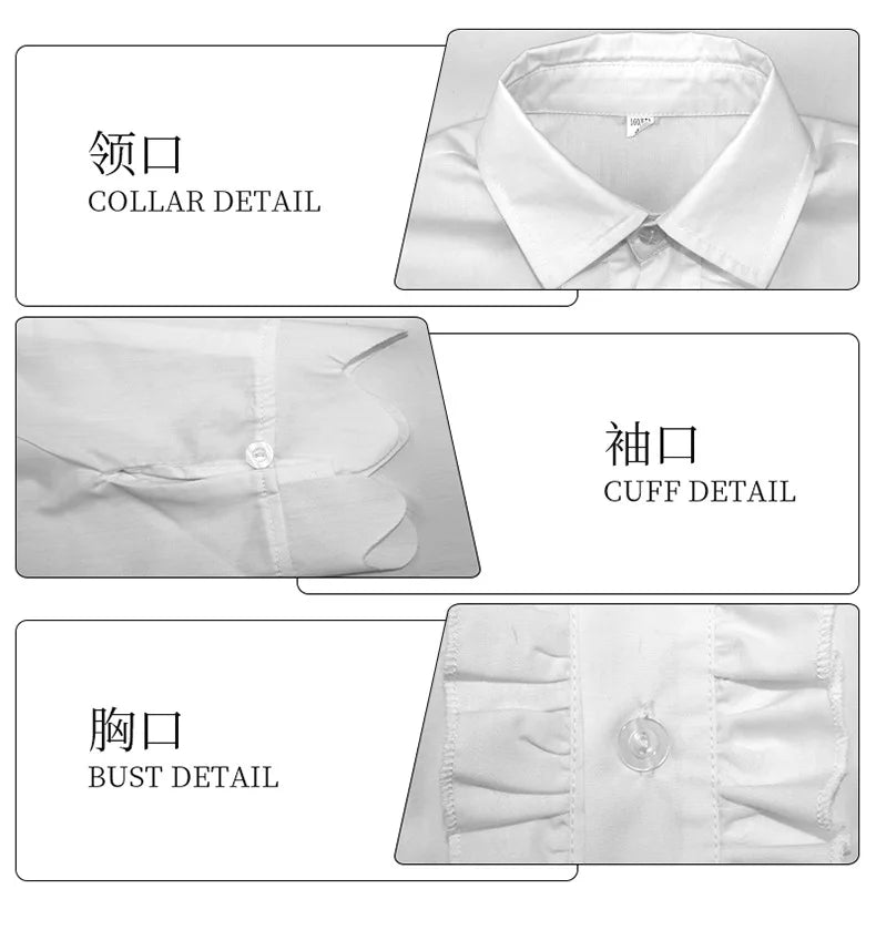 Anime Rock Is A Lady's Modesty Otoha Kurogane Cosplay Costume Wig JK Dress Lilisa Suzunomiya Halloween for Women Girls Carnival