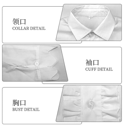 Anime Rock Is A Lady's Modesty Otoha Kurogane Cosplay Costume Wig JK Dress Lilisa Suzunomiya Halloween for Women Girls Carnival