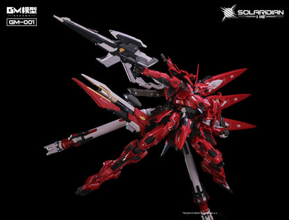 1/72 GM-GODOMO GM-001 Solaridian Series Pre-Assembled Alloy Skeleton Action Figure Detachable Parts Assembly Model Toy Boy Gifts