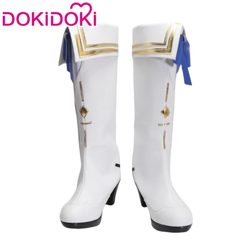 Phoebe Ciaccona Brant Qiuyuan Cosplay Shoes Game Wuthering Waves Cosplay DokiDoki Women Men Cosplay Long Boots Brant Cosplay