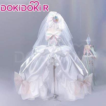 Hinamori Amu Cosplay Costume Anime Shugo Chara Cosplay DokiDoki-R Women Angel White Wedding Dress Hinamori Amu Costume Halloween