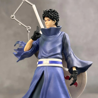 New Naruto Anime Figures Uchiha Obito Standing Posture Double Headed Sculpture Action Doll Pvc Model Statue Ornament Toys Gifts