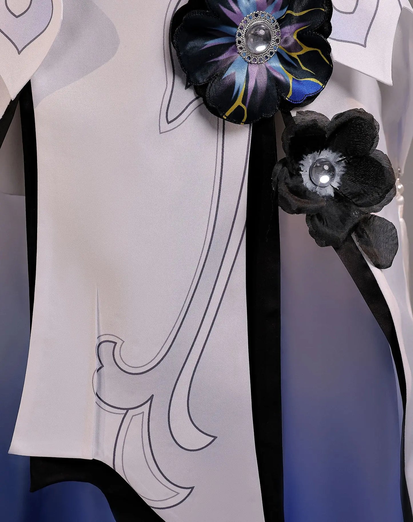 Honkai Star Rail Constance The Dahlia Cosplay Costume Wig Dress Uniform Hat Ever-Flame Mansion Halloween Party for Women Girls