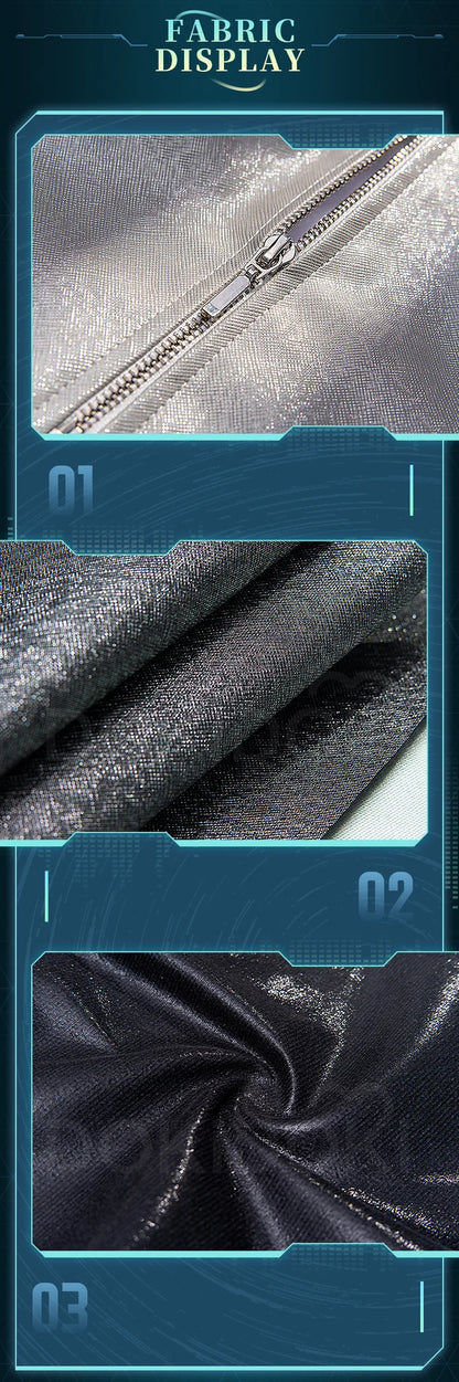 IN STOCK MIKUU Cosplay Costume Game Cosplay 【S-2XL】DokiDoki-R Mikku Cosplay Women Cute Costume MIKUU LED Costume Plus Size