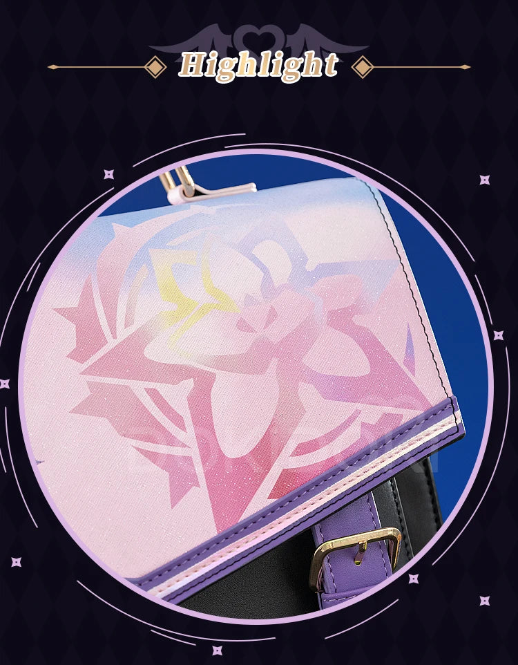 Sunday Elysia Doujin Bag Game Honkai Star Rail DokiDoki Sunday Cosplay Props School Bag HSR Itabag Halloween