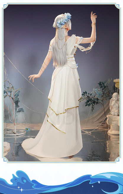 IN STOCK Frieren Cosplay Doujin Costume Anime Frieren: Beyond Journey's End DokiDoki-SR Women Witch Dress Frieren Oracle Wig