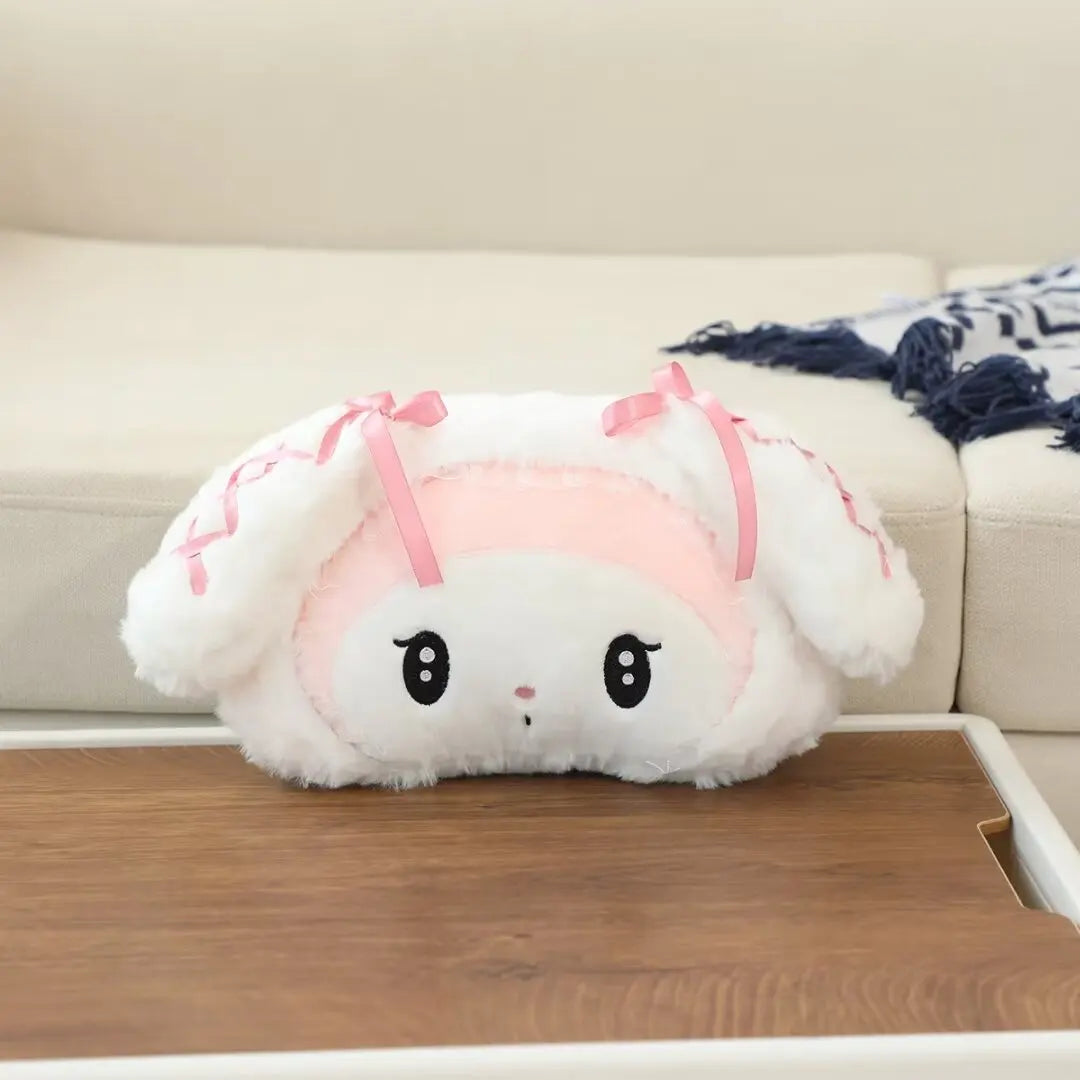 Sanrio Lolita My Melody Headrest Back Cushion Car Seat Belt Cover Stuffed Anime Kuromi Cuddly Pillow Plushies Xmas Gifts Girl