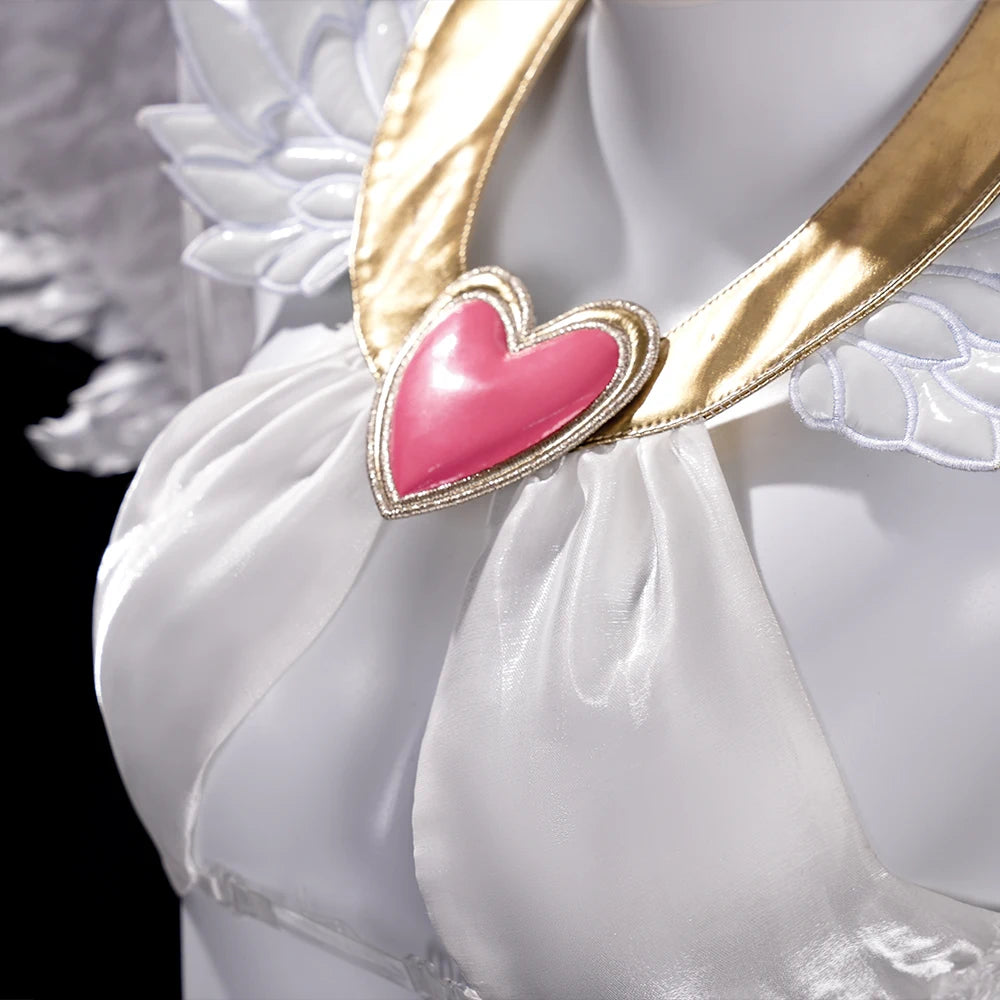 Anime New Panty Stocking with Garterbelt Pantiel Panty Anarchy Cosplay Costume Angel Skirt Wings Halloween for Women Girls Prop