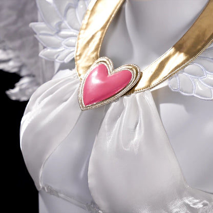 Anime New Panty Stocking with Garterbelt Pantiel Panty Anarchy Cosplay Costume Angel Skirt Wings Halloween for Women Girls Prop