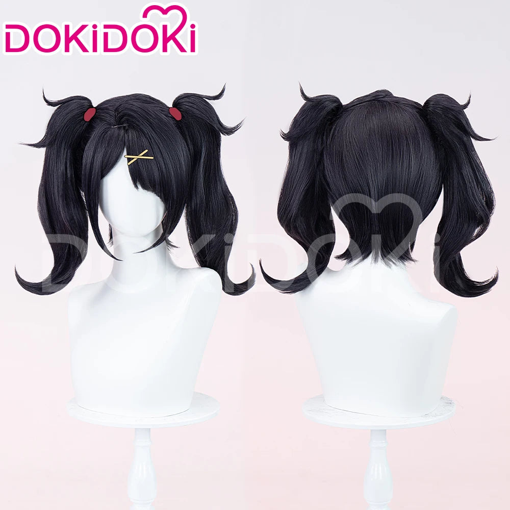 IN STOCK KAngel / Ame-chan Cospaly Wig Game NEEDY GIRL OVERDOSE Cosplay DokiDoki Halloween NEEDY GIRL OVERDOSE Cute Wig Free Cap
