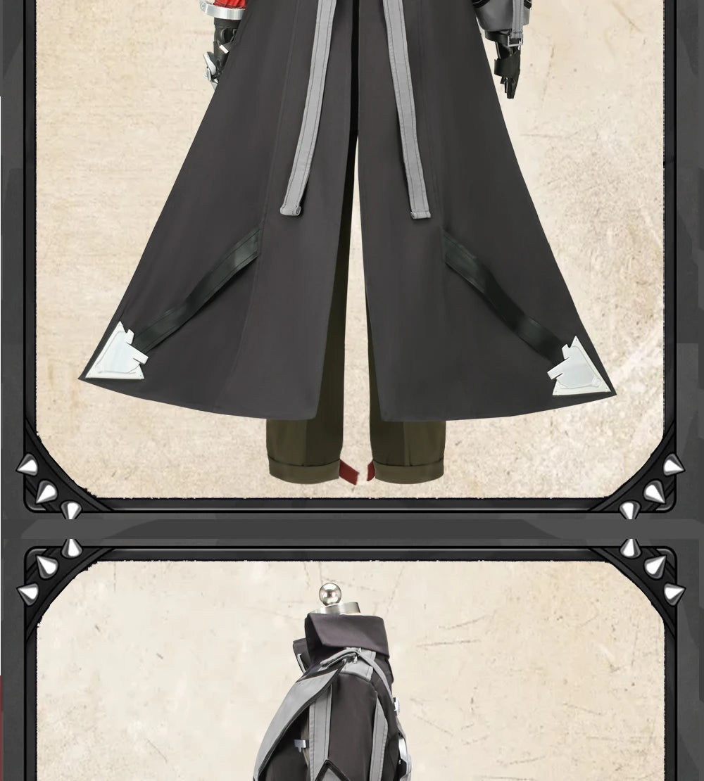 Zenless Zone Zero Komano Manato Cosplay Costume Wig Uniform Ears Spook Shack Halloween Party for Women Men Girls Role Play Props