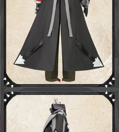 Zenless Zone Zero Komano Manato Cosplay Costume Wig Uniform Ears Spook Shack Halloween Party for Women Men Girls Role Play Props