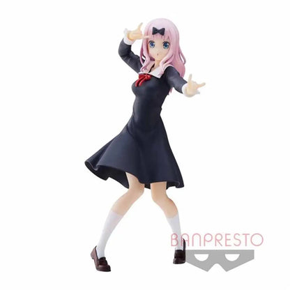 Banpresto In Stock Kaguya Sama Love Is War Fujiwara Chika Shinomiya Kaguya Hayasaka Ai Kyunties Action Figure Model Girls Gifts