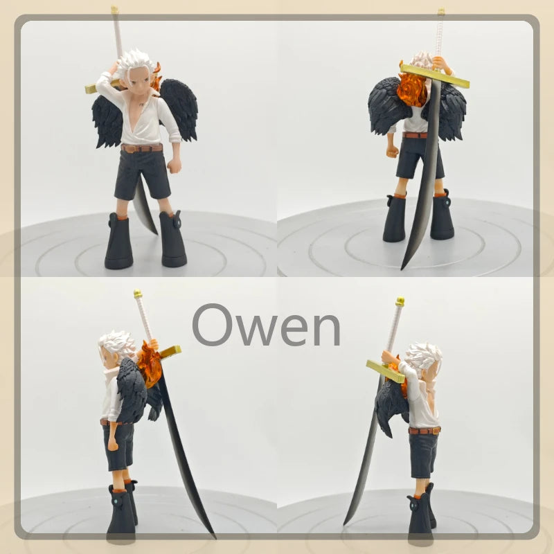 Cute Pacifist Seraph Comic ONE PIECE Anime S-Eagle Figurine S-Snake Action Figures PVC S-Luffy Model Collection Statue Toys Gift