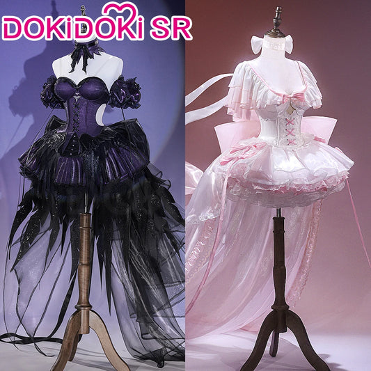 Kaname Madoka Homura Akemi Cosplay Costume Anime DokiDoki-SR Women Cute Pink Black Dress Halloween Madoka Cosplay
