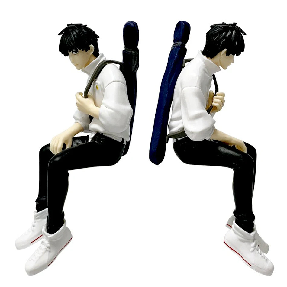 New Jujutsu Kaisen Fushiguro Megumi Action Figural Sitting Doll Car Decoration PVC Model Kids Gifts Model Toys