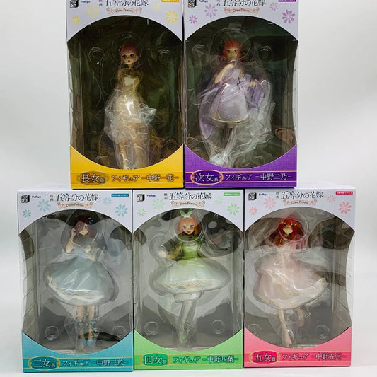 Bandai The Quintessential Quintuplets Nakano Ichika Nino Miku Yotsuba Itsuki 18CM PVC Figure