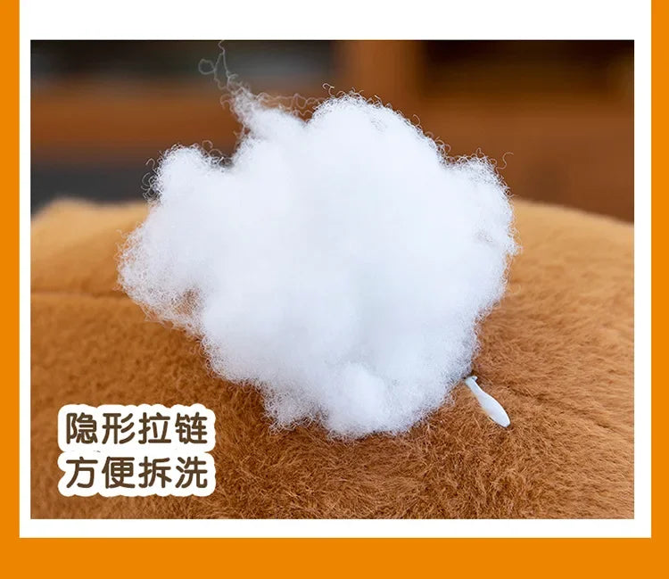 30-50CM Kapibala Capybara Plush Toy Internet Celebrity Capybara Jun Doll Ugly Cute Doll Guinea Pig Doll Boys Girls Toys & Gifts