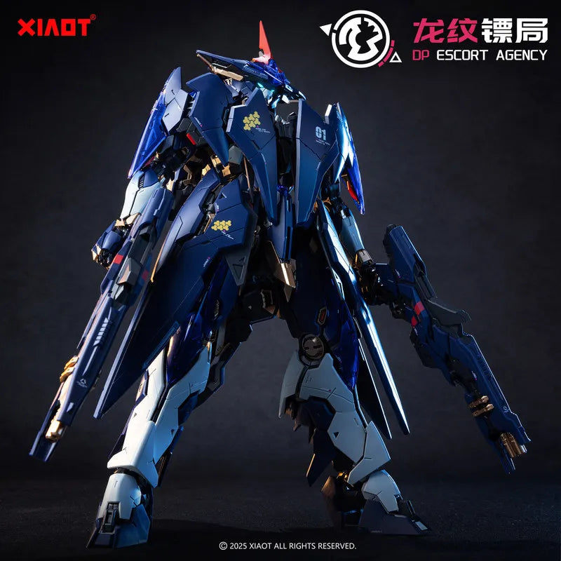 XIAOT Burning Steel Heavy Industry DP Escort Agency Project 01 Ling Yao MG 1/100 Anime Doll Assembly Mecha Model