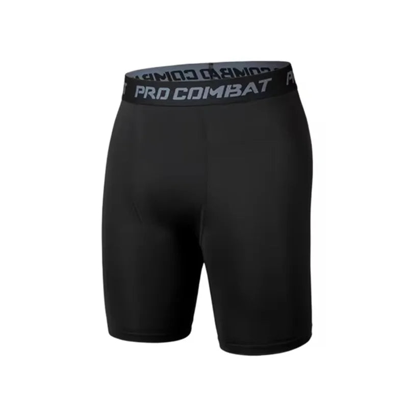 5-Point Slim Fit Men’s Fitness Pants Quick Drying Lightweight Running Sportswear - Beige / XXXL