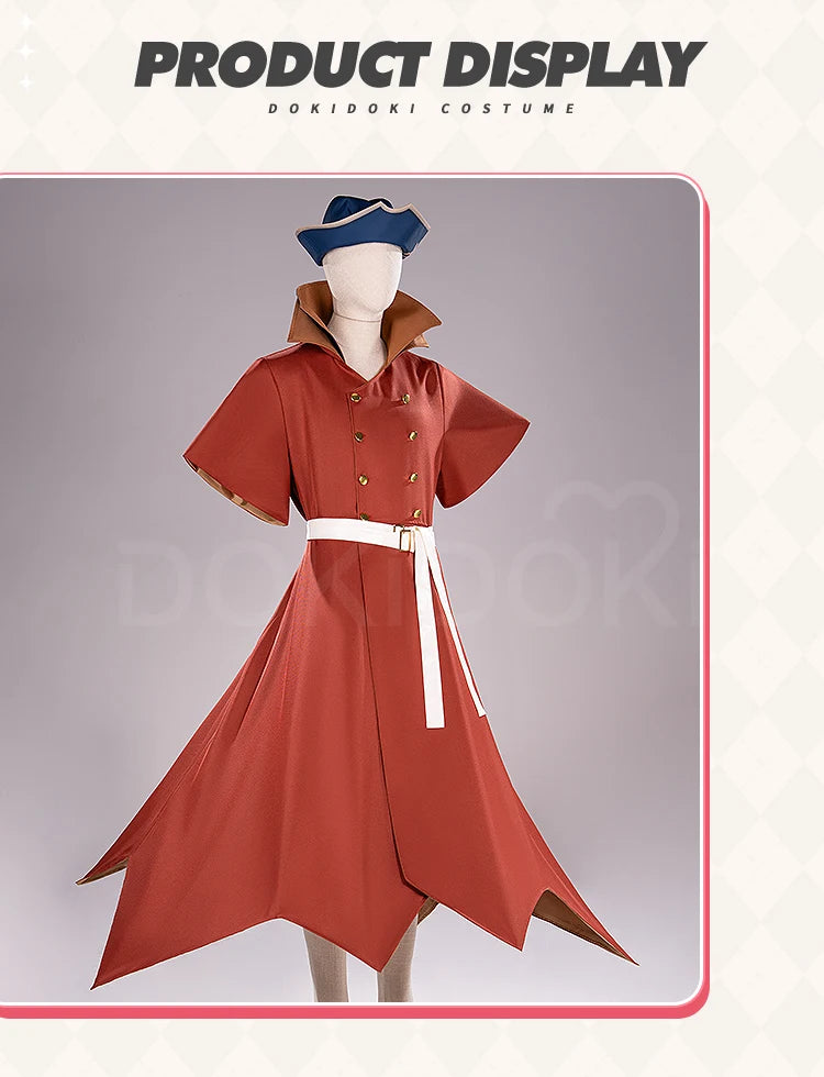 Ryusui Nanami Cosplay Costume Anime Dr.STONE【S-3XL】DokiDoki-N Men Costume Ryusui Cosplay Hat Plus Size