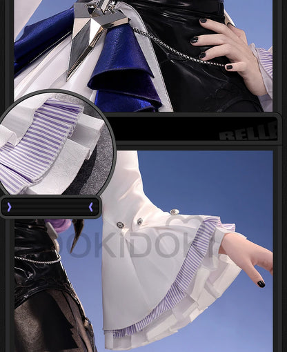 IN STOCK Vivian Banshee Cosplay Costume Game Zenless Zone Zero DokiDoki-SR Vivian Cosplay Metal Accessories ZZZ
