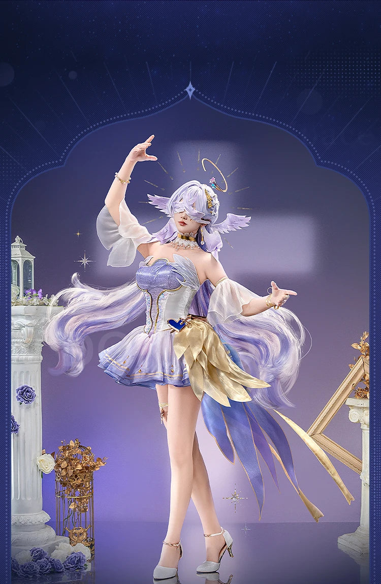 Robin Doujin Cosplay Costume Game Honkai: Star Rail DokiDoki-SR HSR Women Costume Robin Cosplay Aria Dress