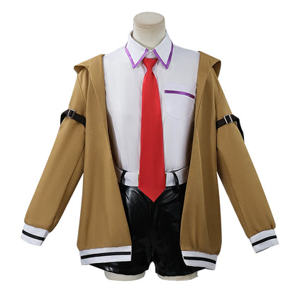 Makise Kurisu Cosplay Costume Game Steins Gate Cosplay【S-2XL】DokiDoki-N Women Uniform Costume Makise Kurisu Cosplay Plus Size