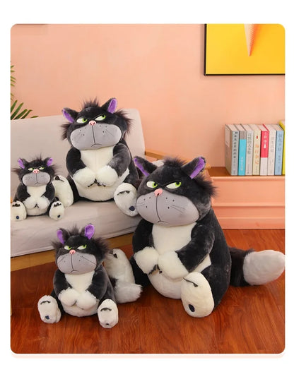30-60cm Genuine Disney Lucifer Plush Toy Kawaii Stuffed Animal Plush Toys Japan Figaro Cinderella's Cat kids girl Birthday Gifts