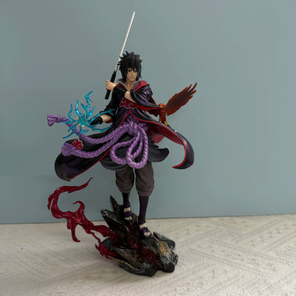 Uchiha Sasuke Figures Manga Naruto Anime Figure Classic Uzumaki Naruto Model Desktop Ornament Collectible Room Decoration Gifts