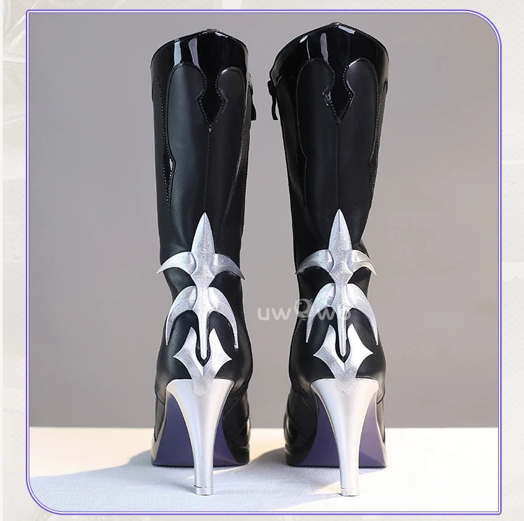 UWOWO Hysilens Shoes Game Honkai Star Rail Hysilens Cosplay Shoes 35-42 Halloween Shoes